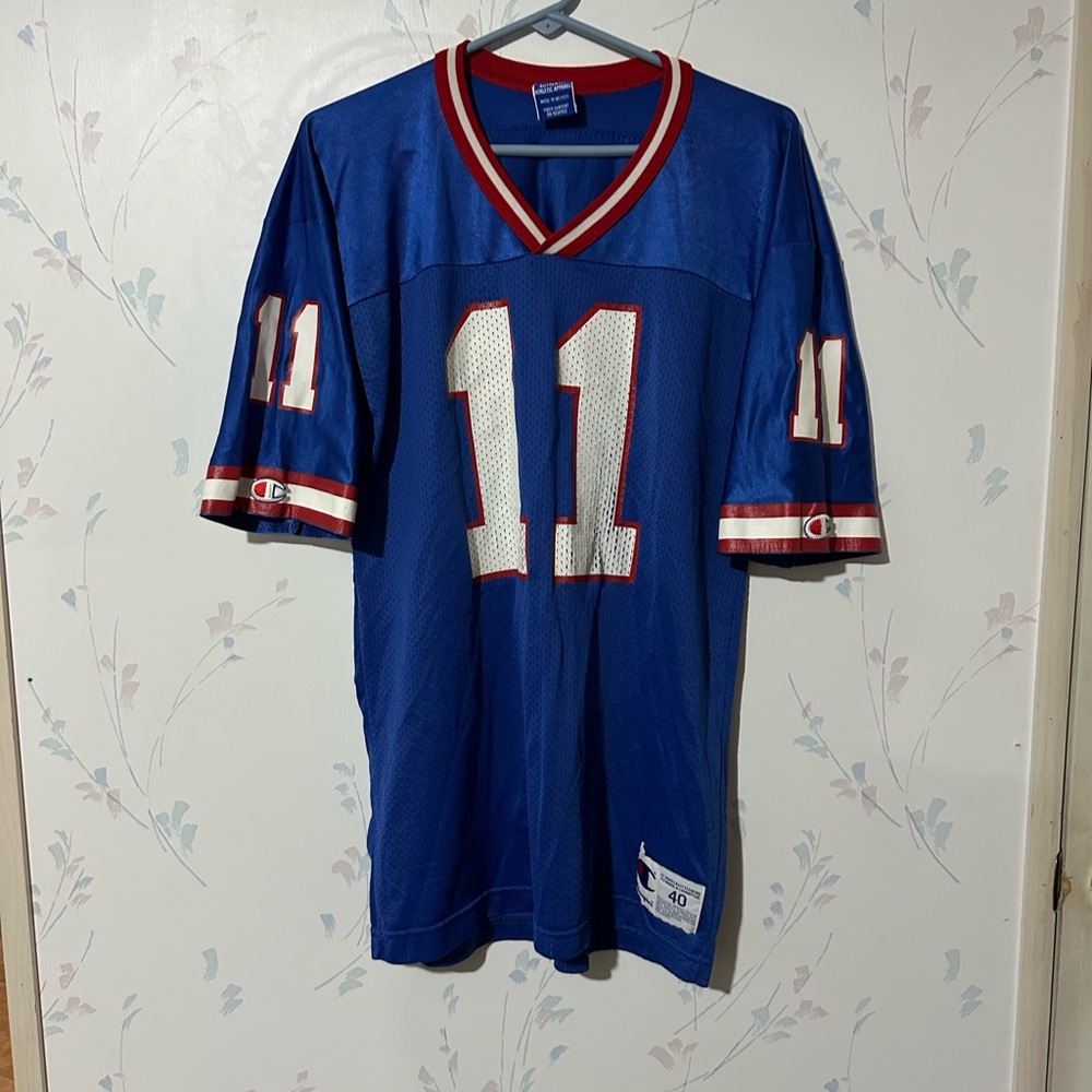 Phil Simms Vintage Champion Football Jersey Size 40 Small